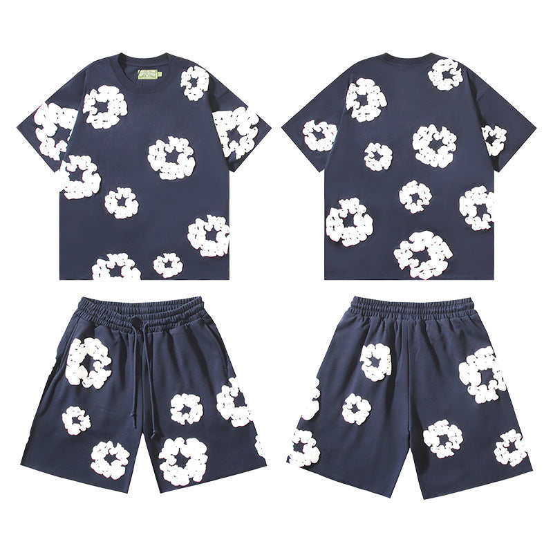 Multi-Colored Cotton Foam Printed Unisex Outfit
