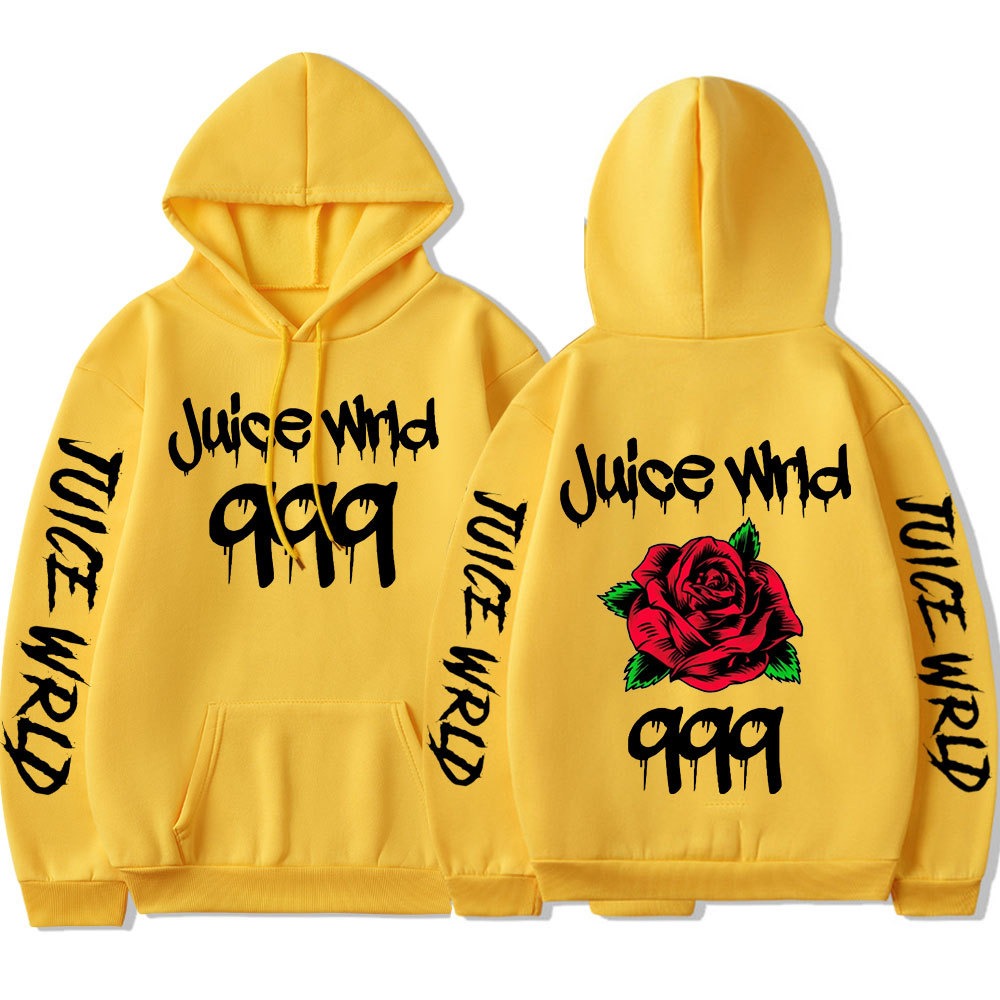 Juice Wrld Dark Wind Rose Hoodie