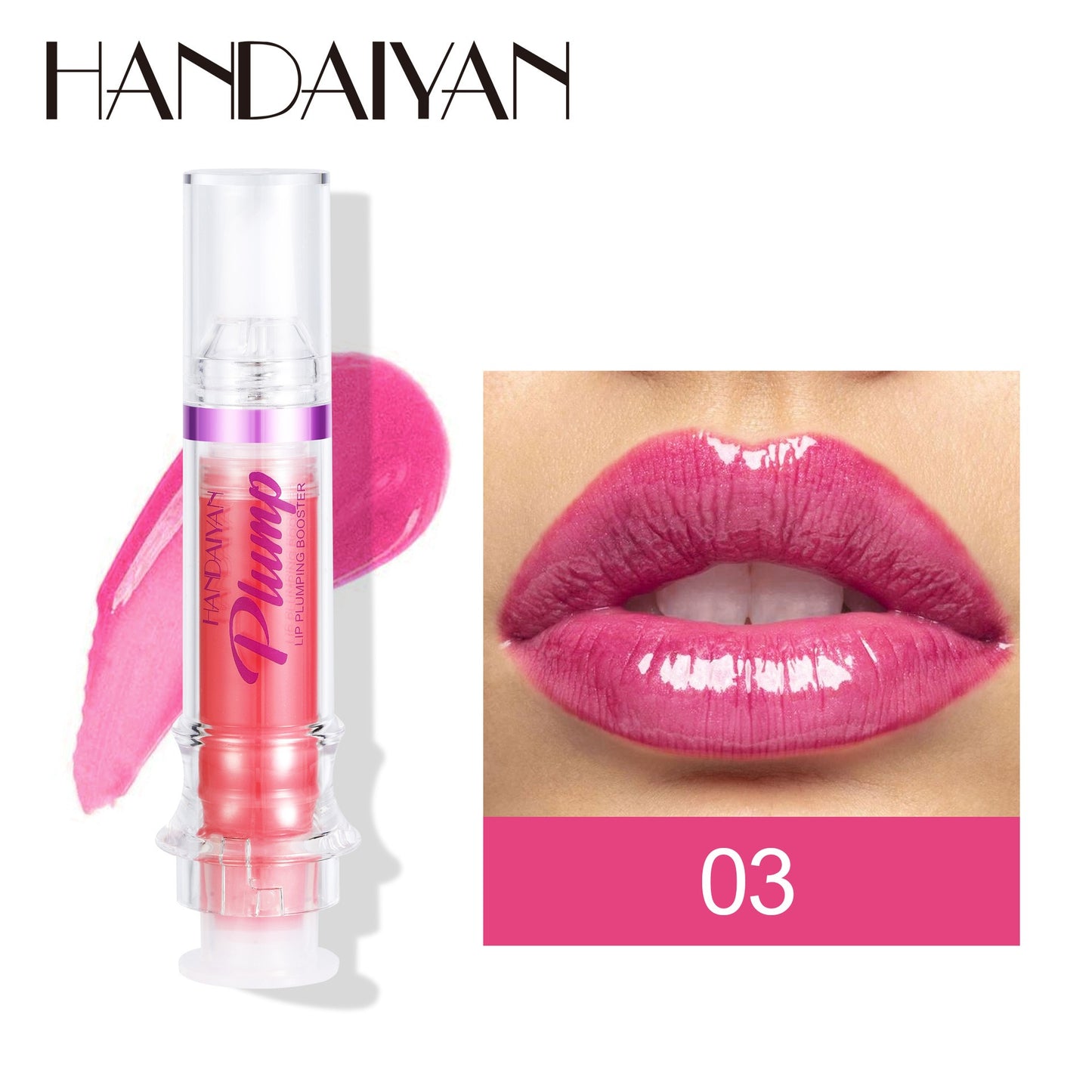 HANDAIYAN PLUMP & POUT Lip Plumping Booster Gloss