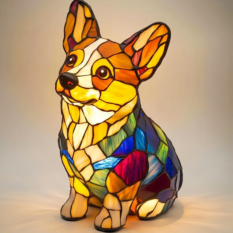 Animal Resin LED Lamp