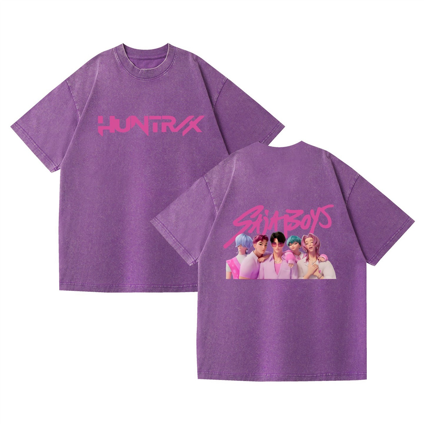 Washed K-POP Demon Hunters T-Shirt