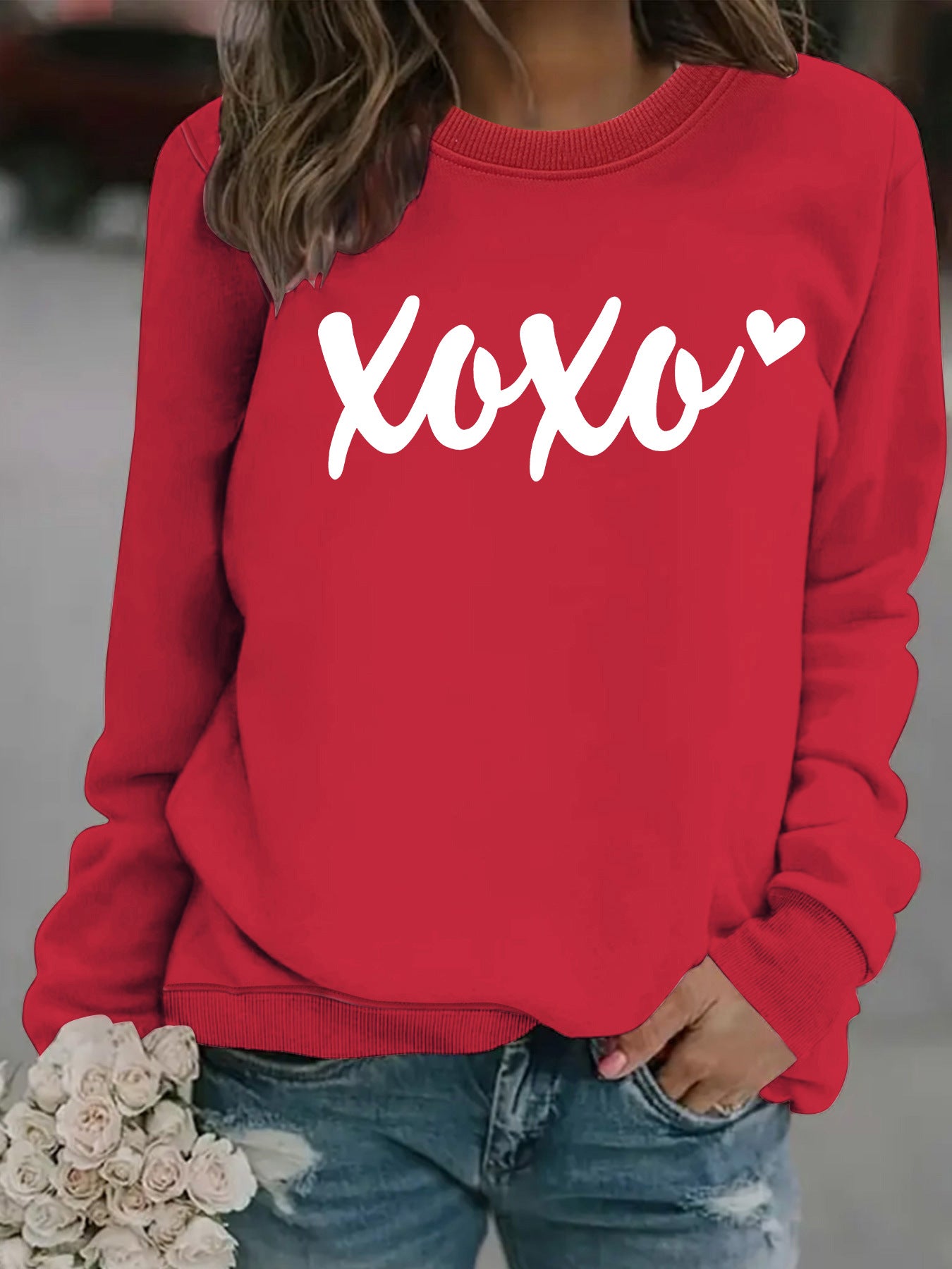 XoXo Round Neck Long Sleeve