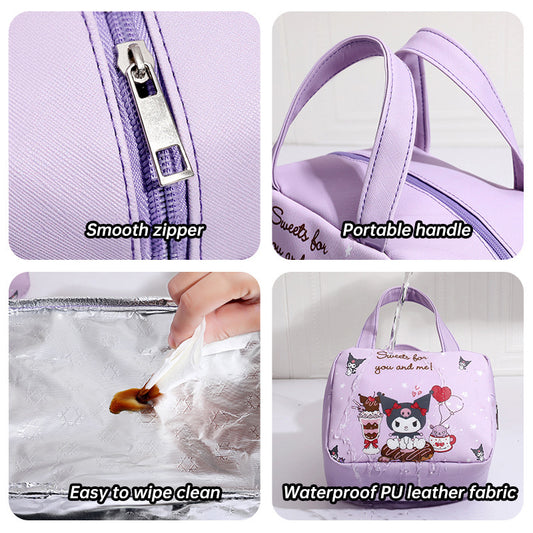 Cute Kuromi Storage Lunch Bag