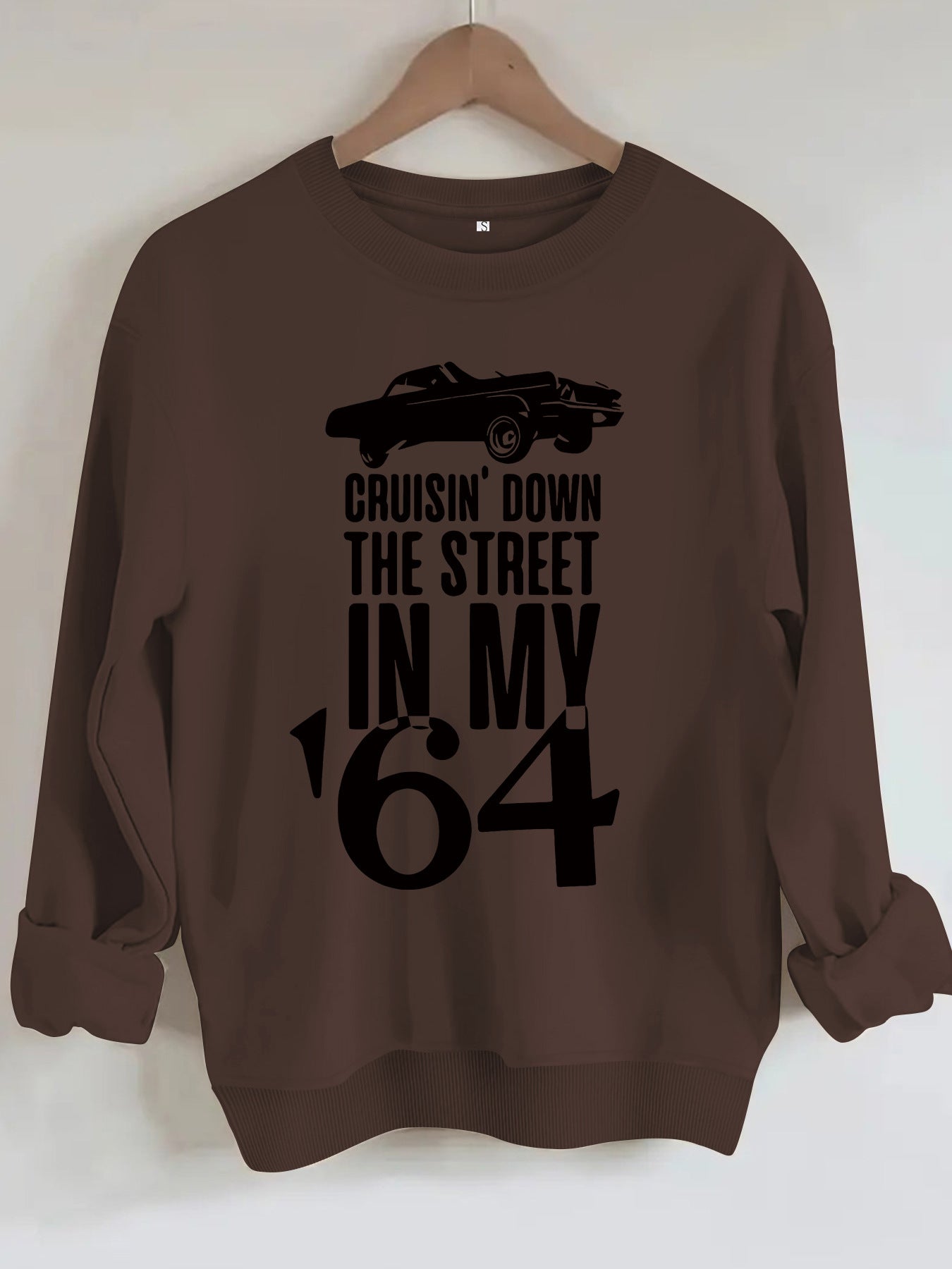 Car Printed Sweatshirt