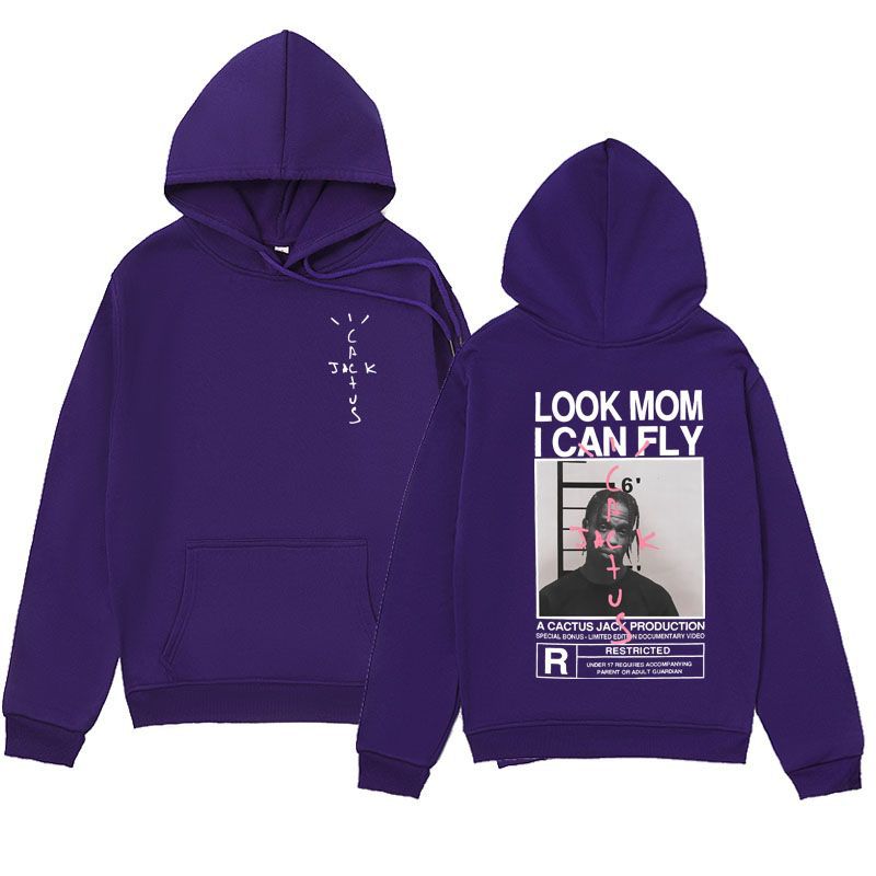 CACTUS JACK LOOK MOM I CAN FLY Hoodies