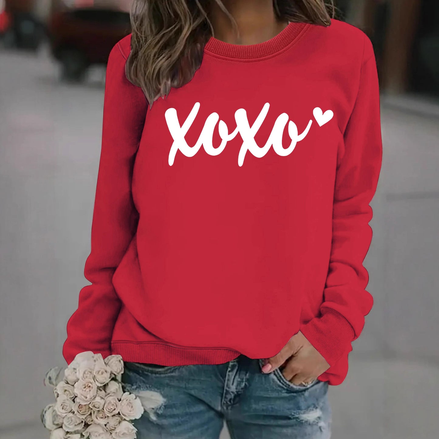XoXo Round Neck Long Sleeve
