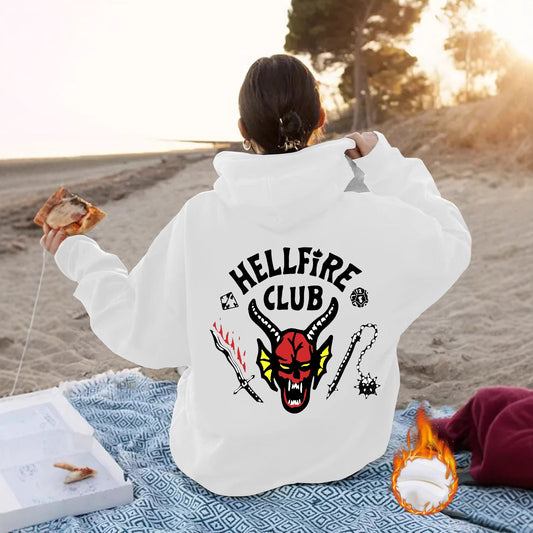 Hellfire Club Printed Hoodie