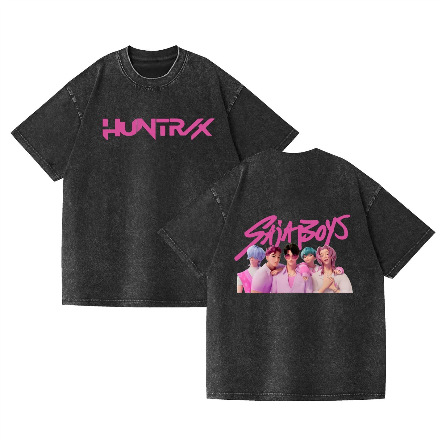 Washed K-POP Demon Hunters T-Shirt