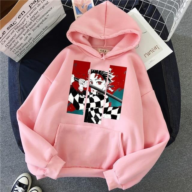 Anime Printed Hoodie