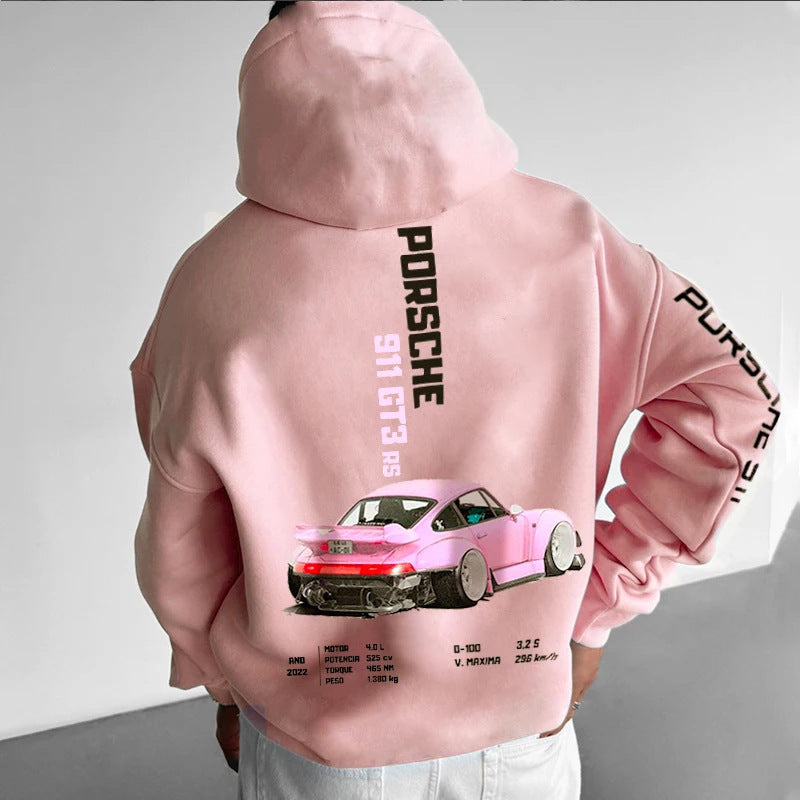 Men's Sports Car Hoodie