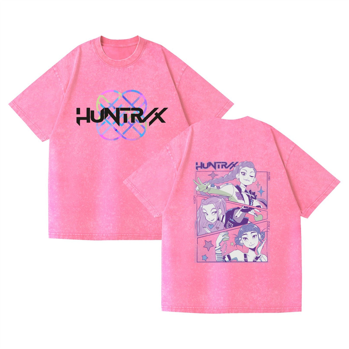 Washed K-POP Demon Hunters T-Shirt
