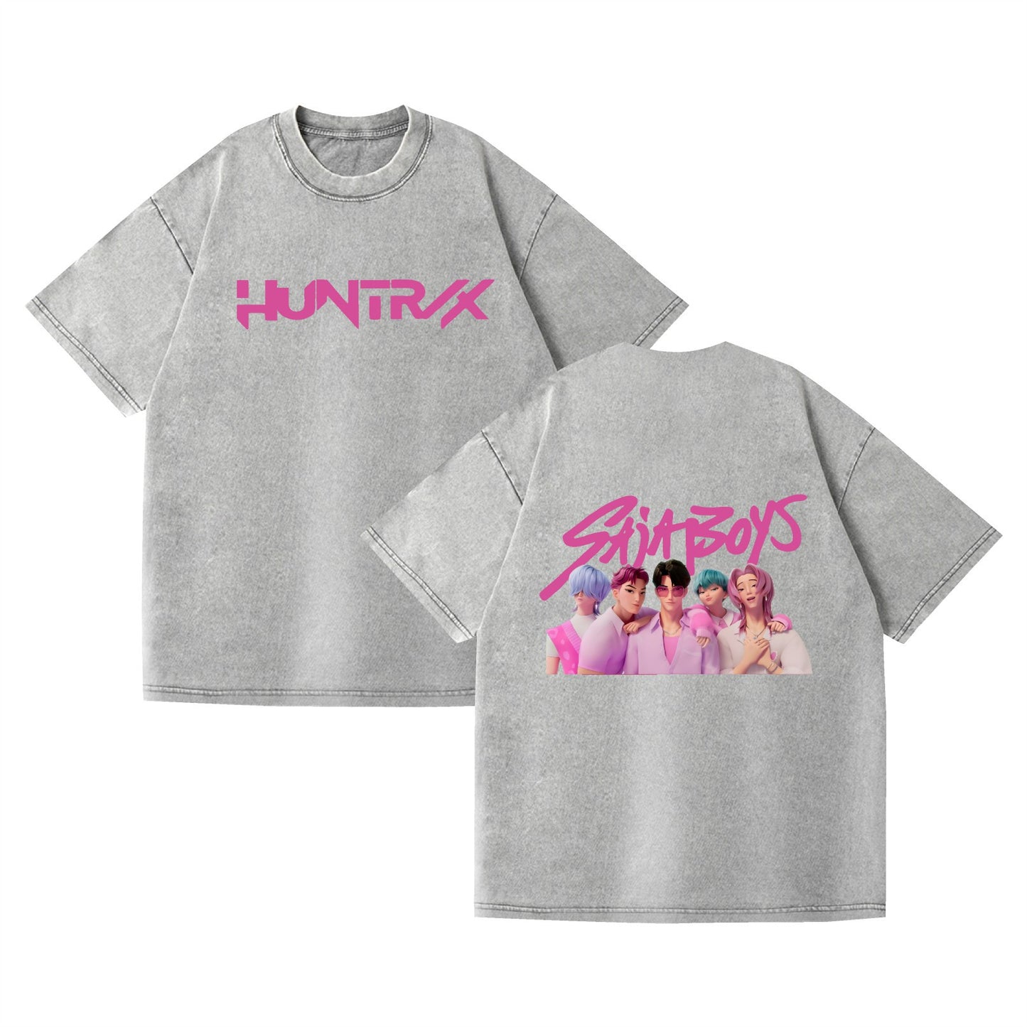 Washed K-POP Demon Hunters T-Shirt