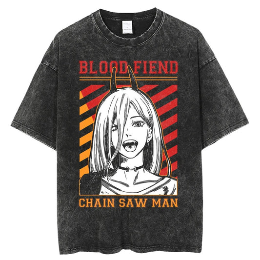 Chainsaw Man Anime Printed T-Shirt