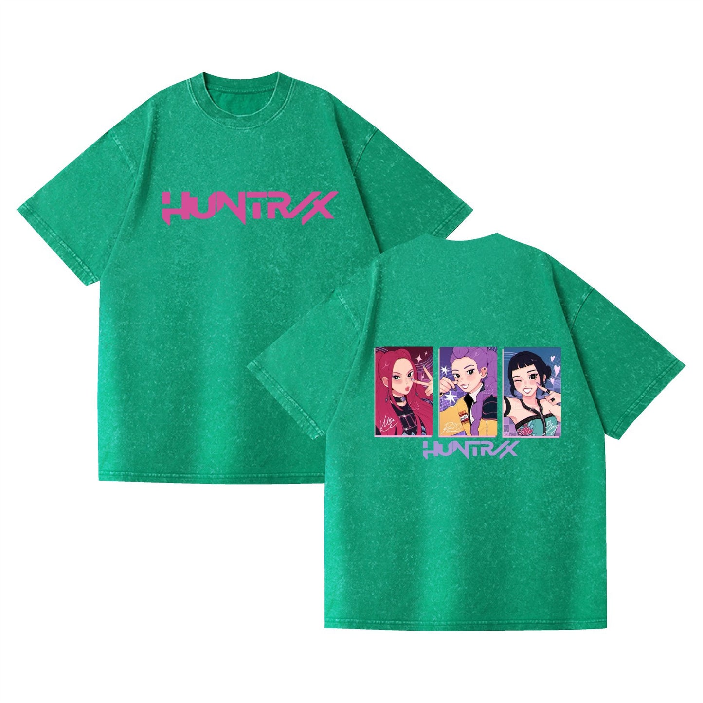 Washed K-POP Demon Hunters T-Shirt