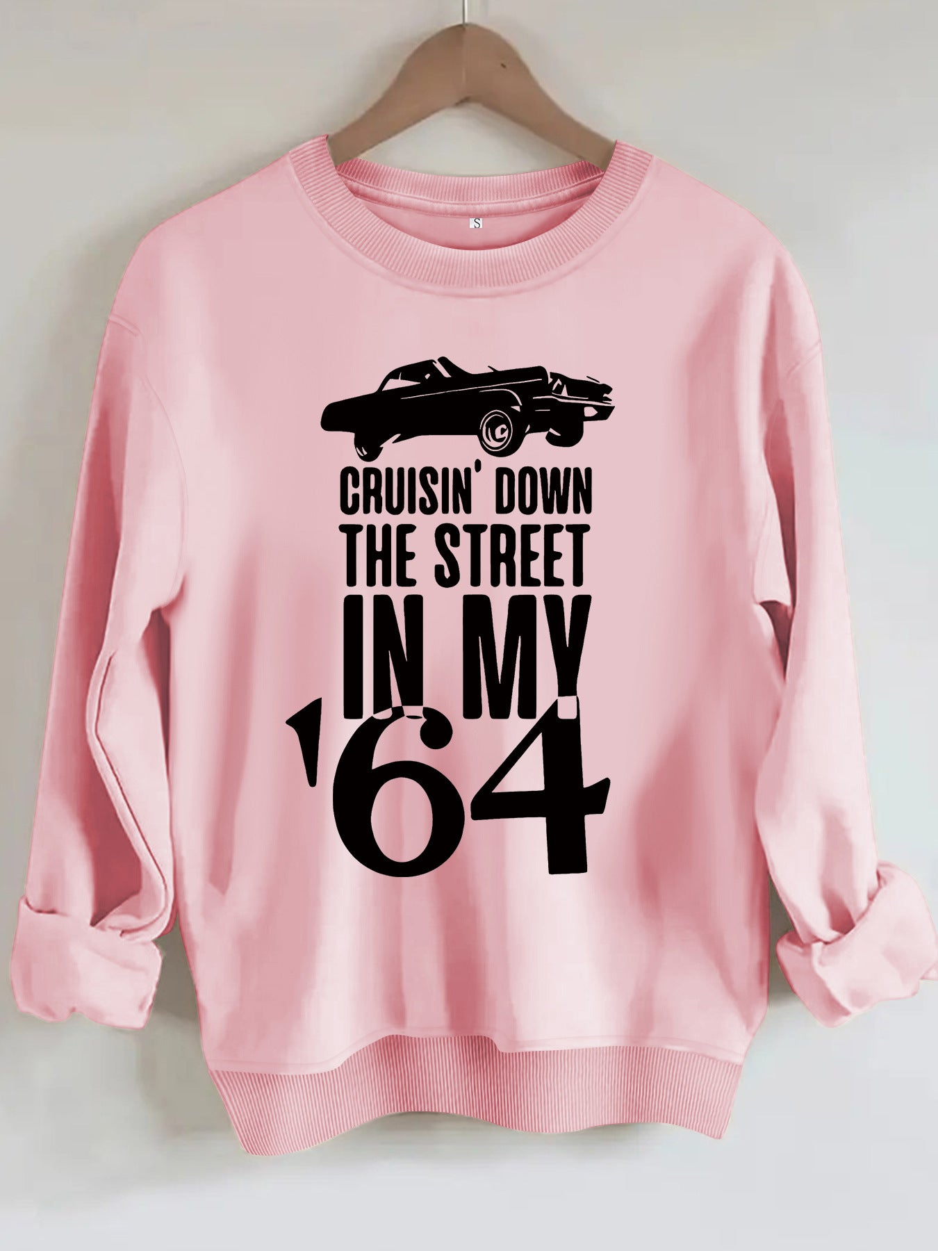 Car Printed Sweatshirt