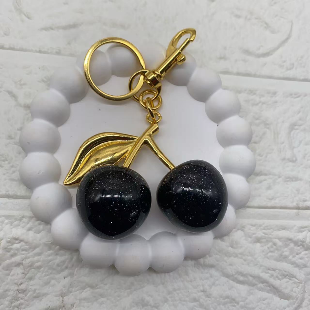 Cherry Keychain Pendant