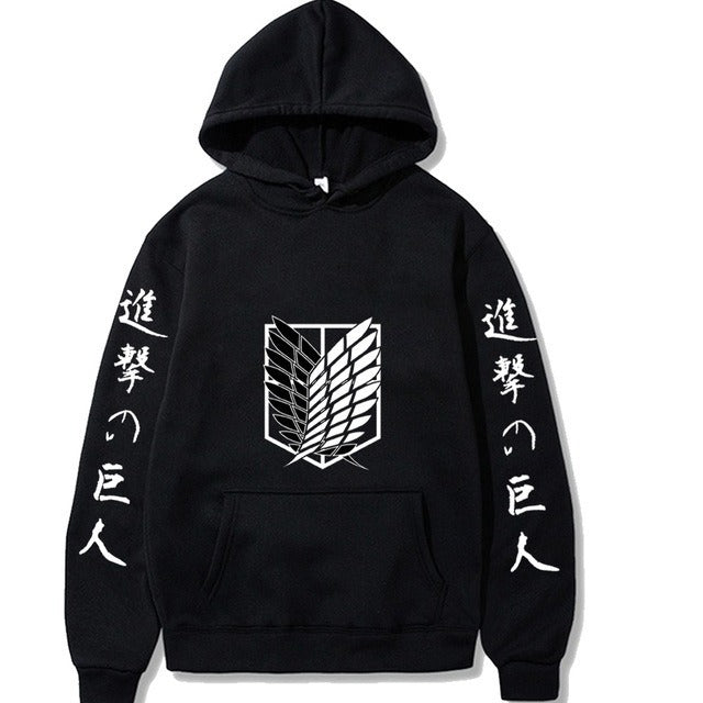 Attack On Giant Peripheral Printed Hoodie