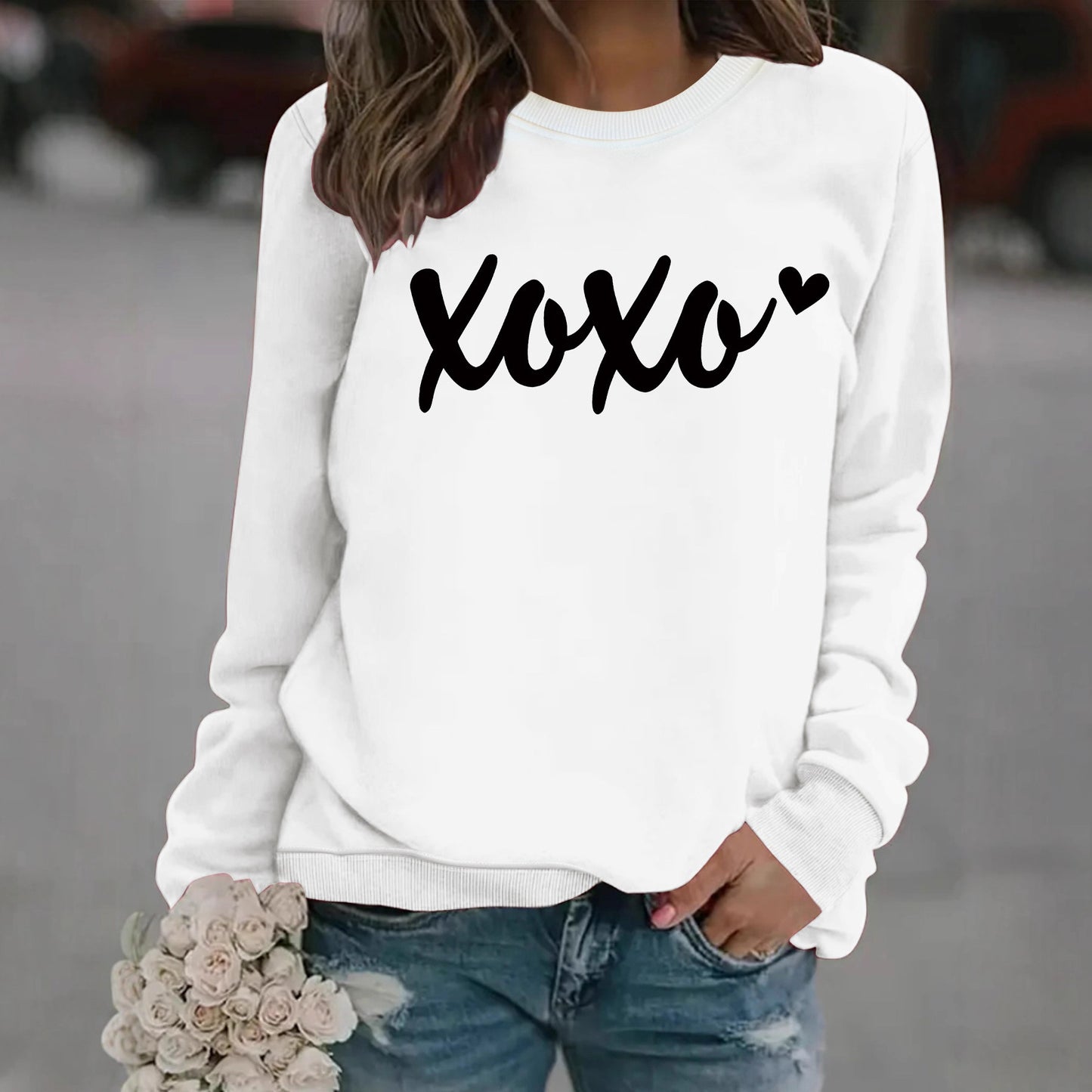 XoXo Round Neck Long Sleeve