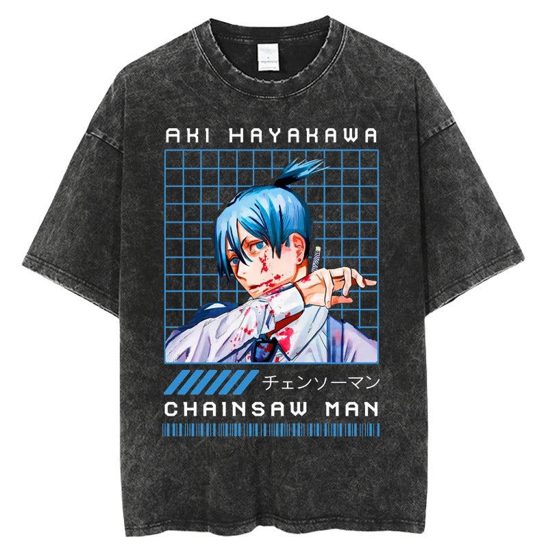 Chainsaw Man Anime Printed T-Shirt