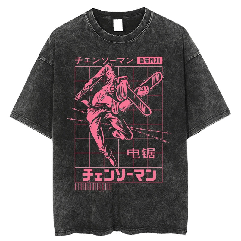 Chainsaw Man Anime Printed T-Shirt