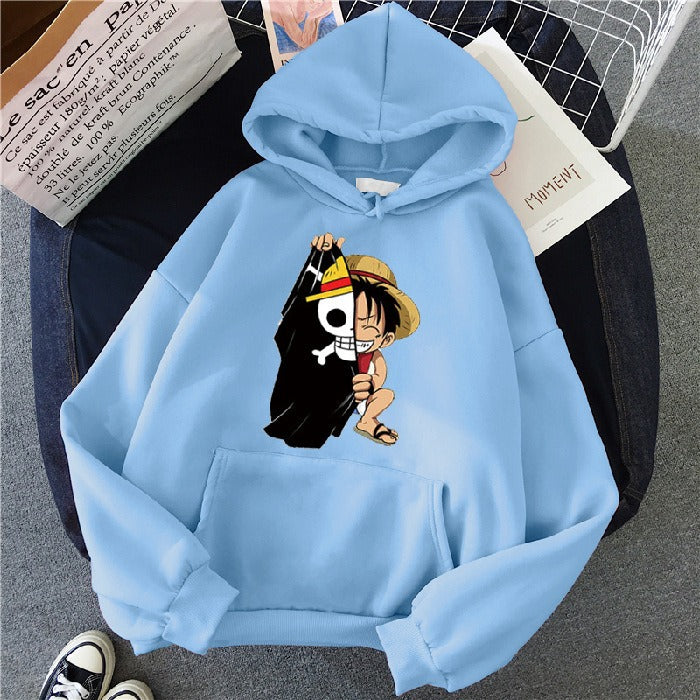 Plush One Piece Hoodie