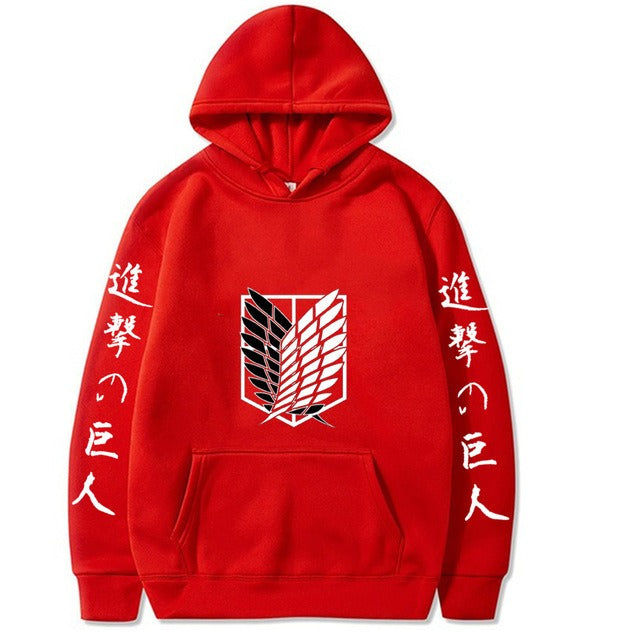 Attack On Giant Peripheral Printed Hoodie