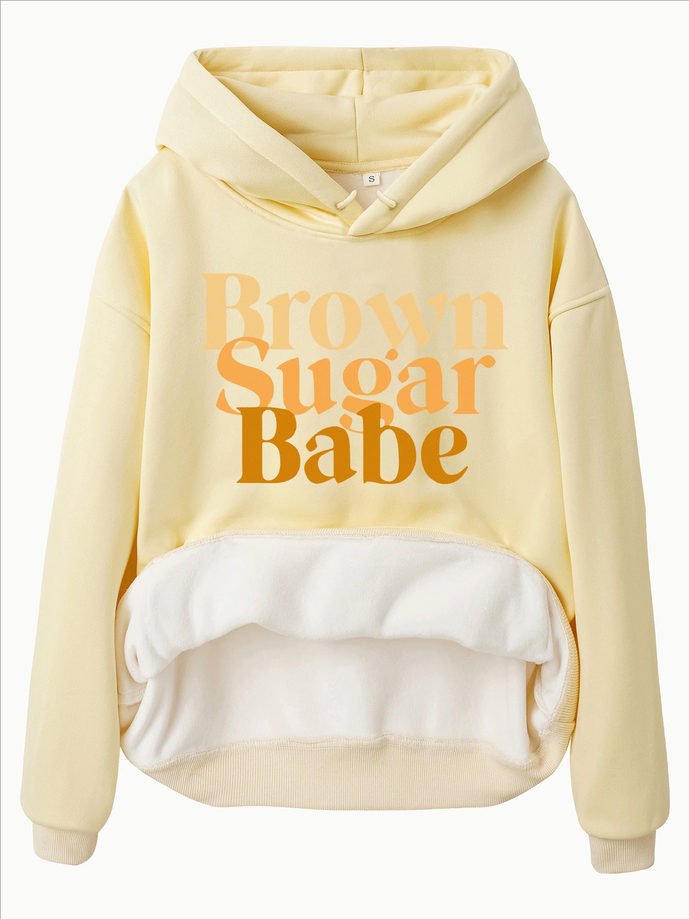 Long Sleeved Fleece Hoodie