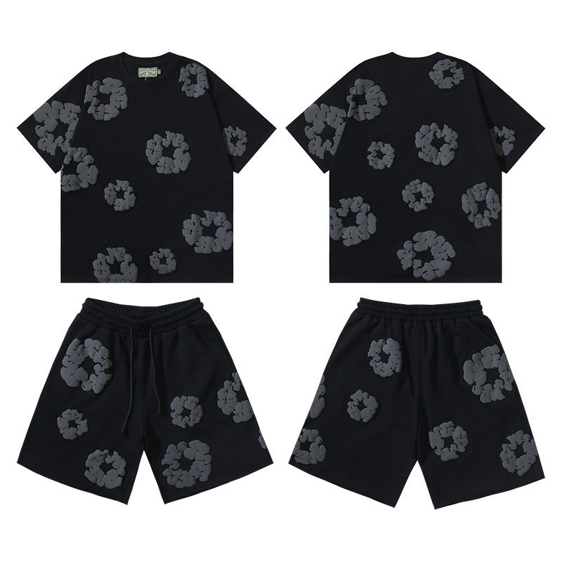 Multi-Colored Cotton Foam Printed Unisex Outfit
