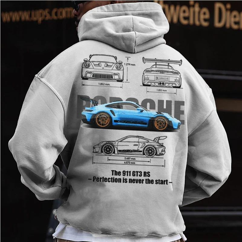 Men's Sports Car Hoodie