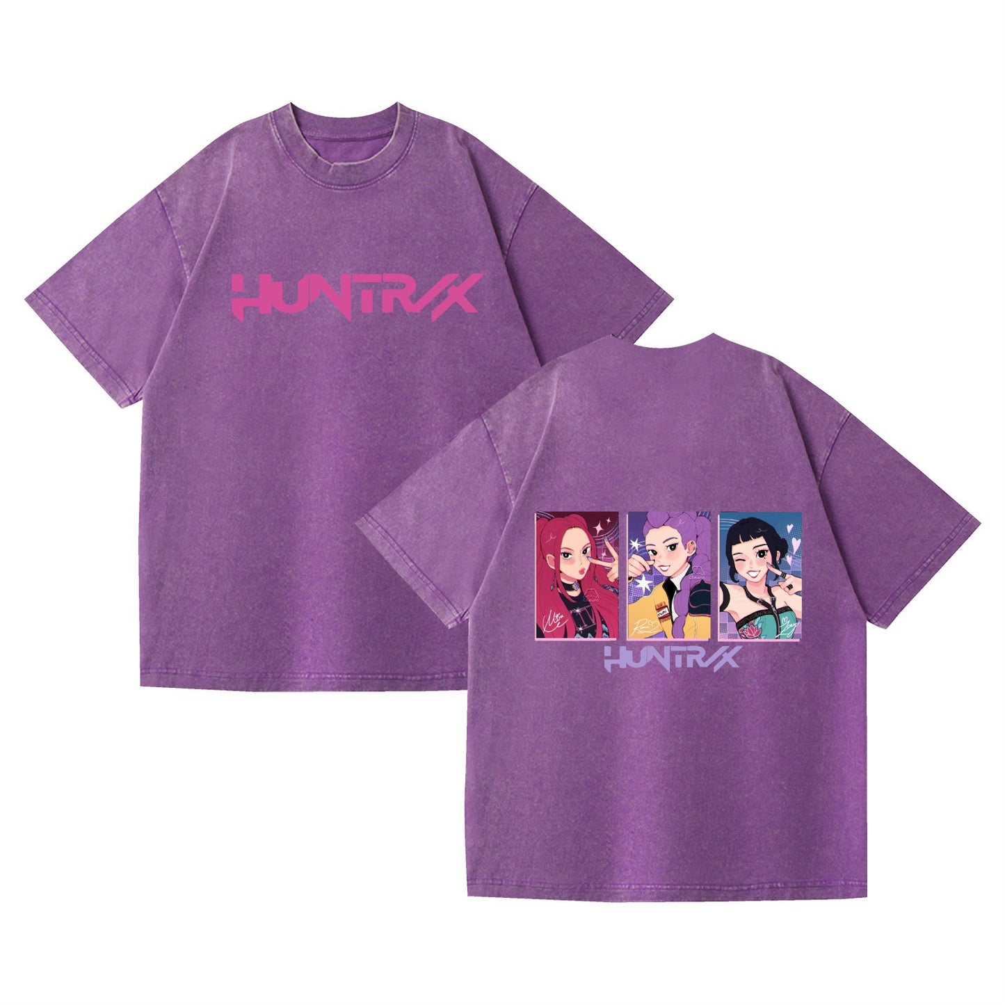 Washed K-POP Demon Hunters T-Shirt