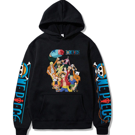 One Piece Printed Cotton Hoodie