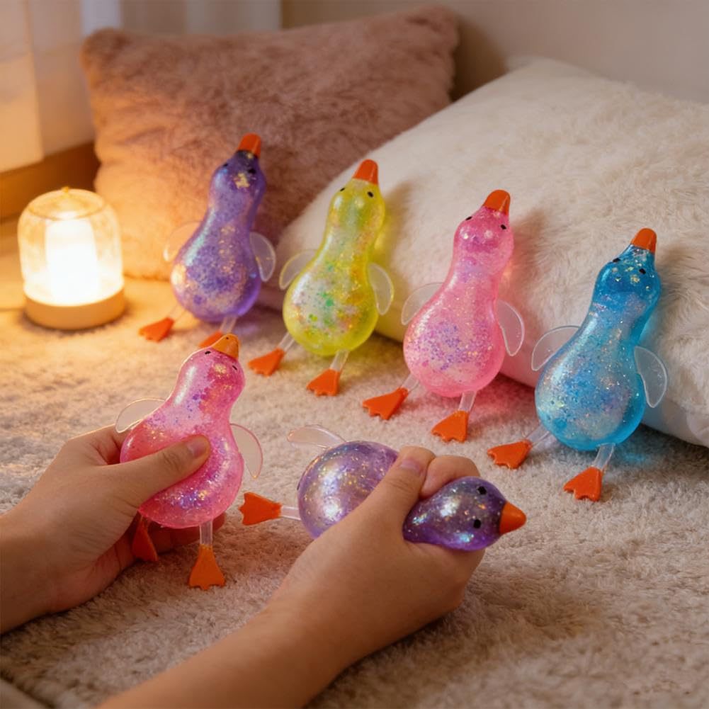 Duck Shaped Stress Relief Squishy Toy