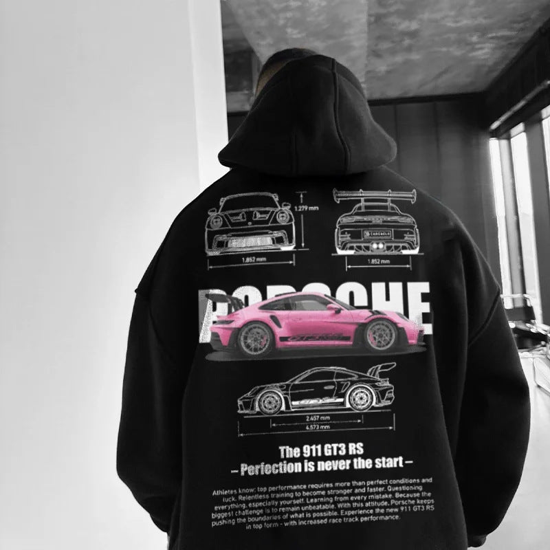 Men's Sports Car Hoodie