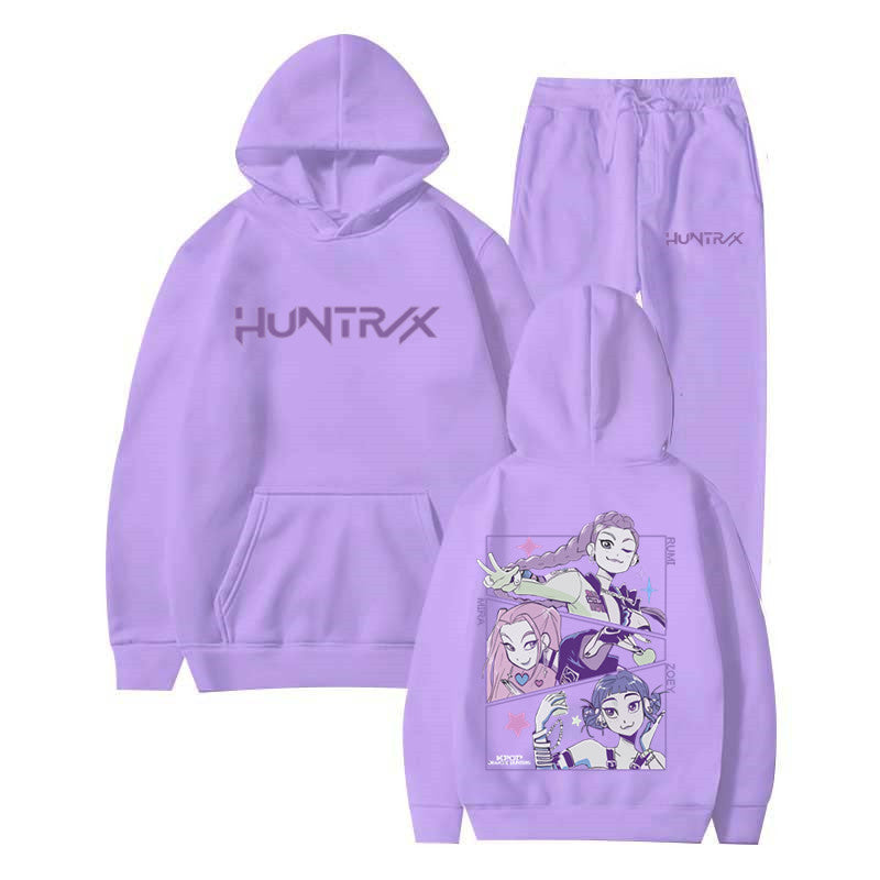 Fashionable K-Pop Demon Hunter Hooded Set