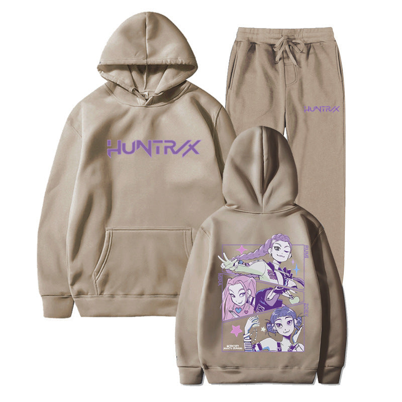 Fashionable K-Pop Demon Hunter Hooded Set