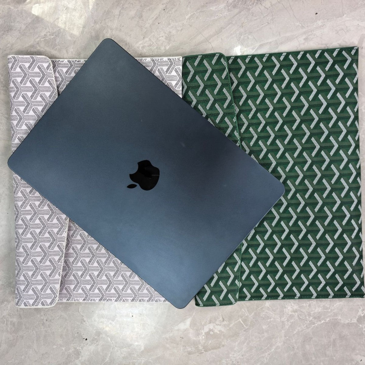 Geometric-Patterned Laptop Sleeve