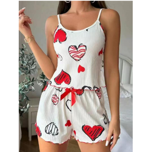 Women's Two Piece Love Pajamas