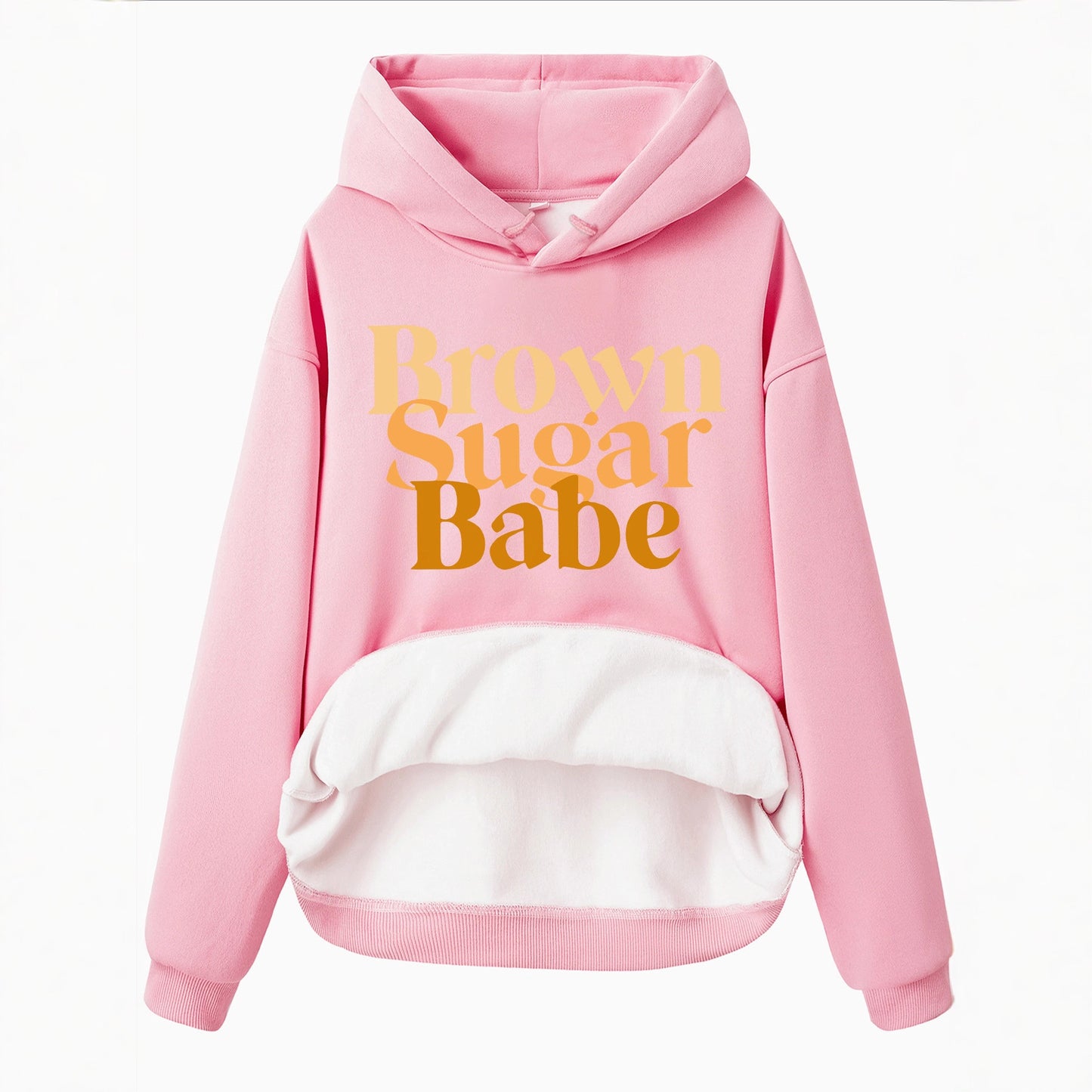 Long Sleeved Fleece Hoodie