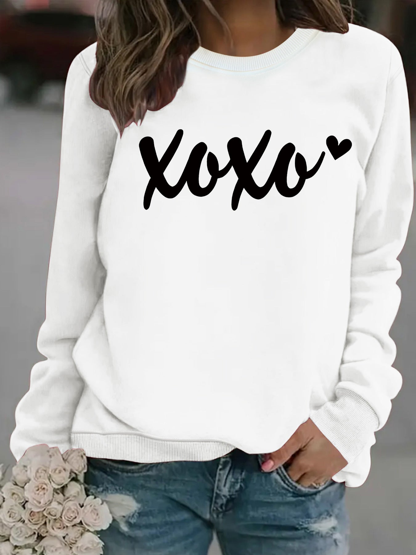 XoXo Round Neck Long Sleeve