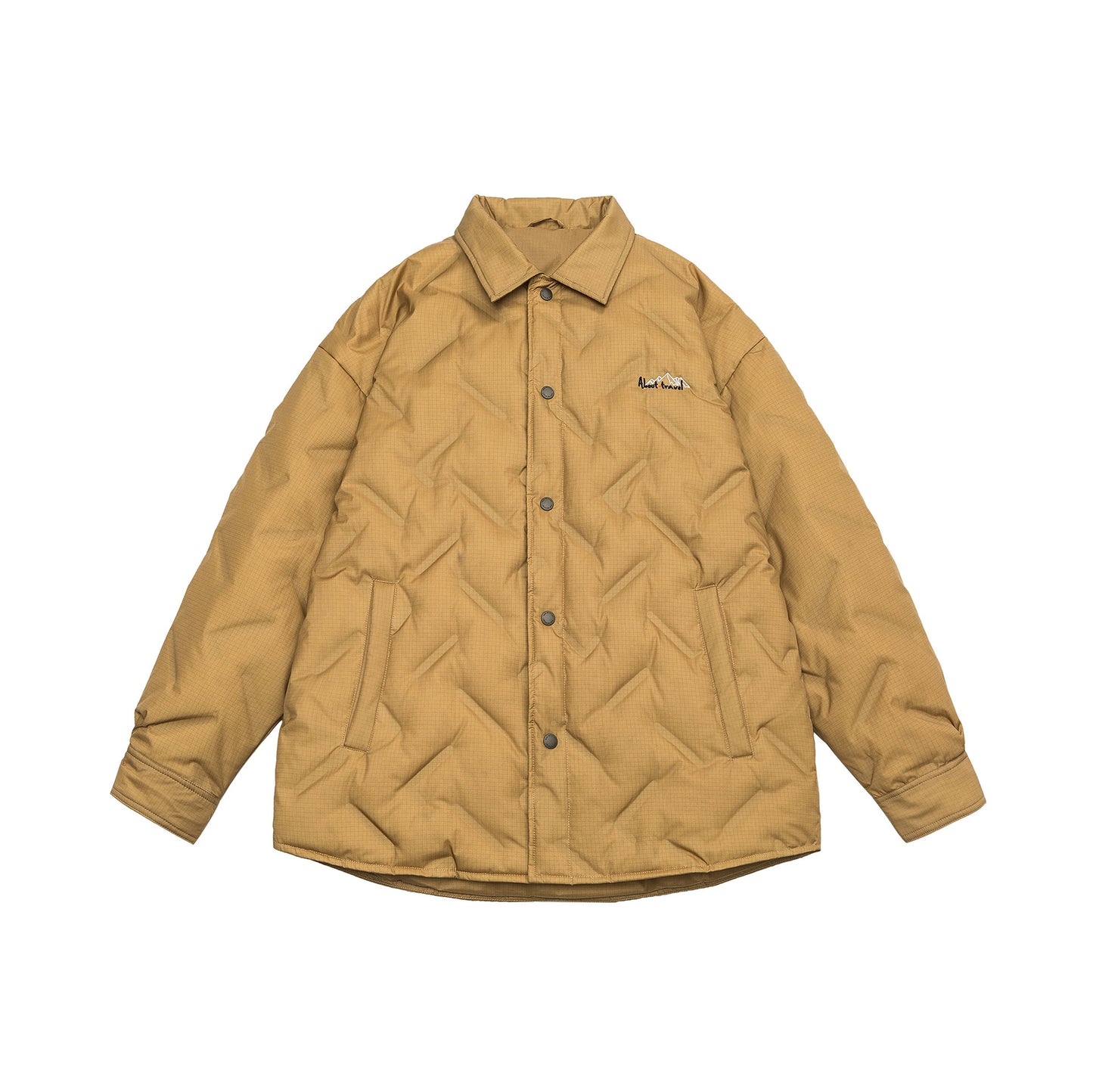 Stand-Up Collar Men's Warm Outerwear