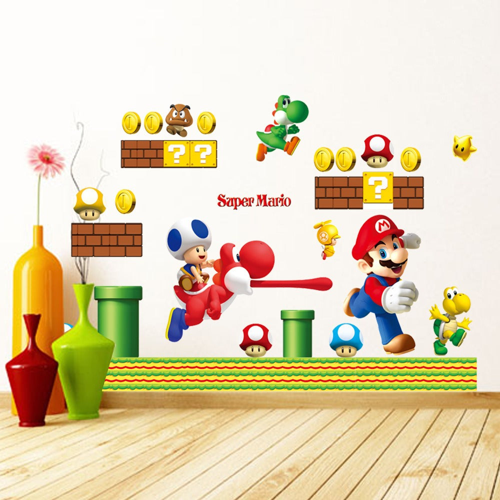 Mario Wall Stickers