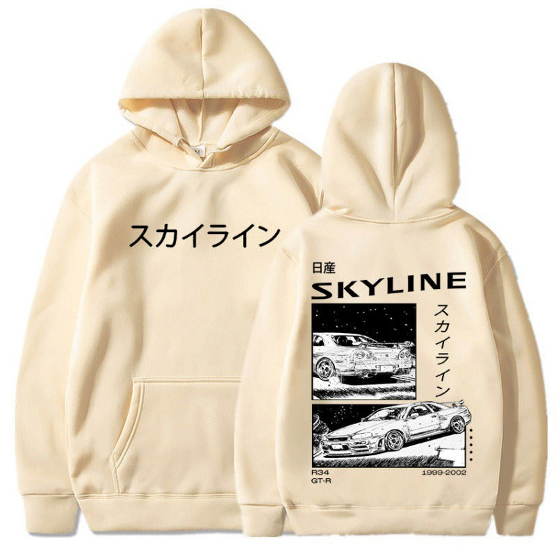 Initial D Anime AE86 Hoodie