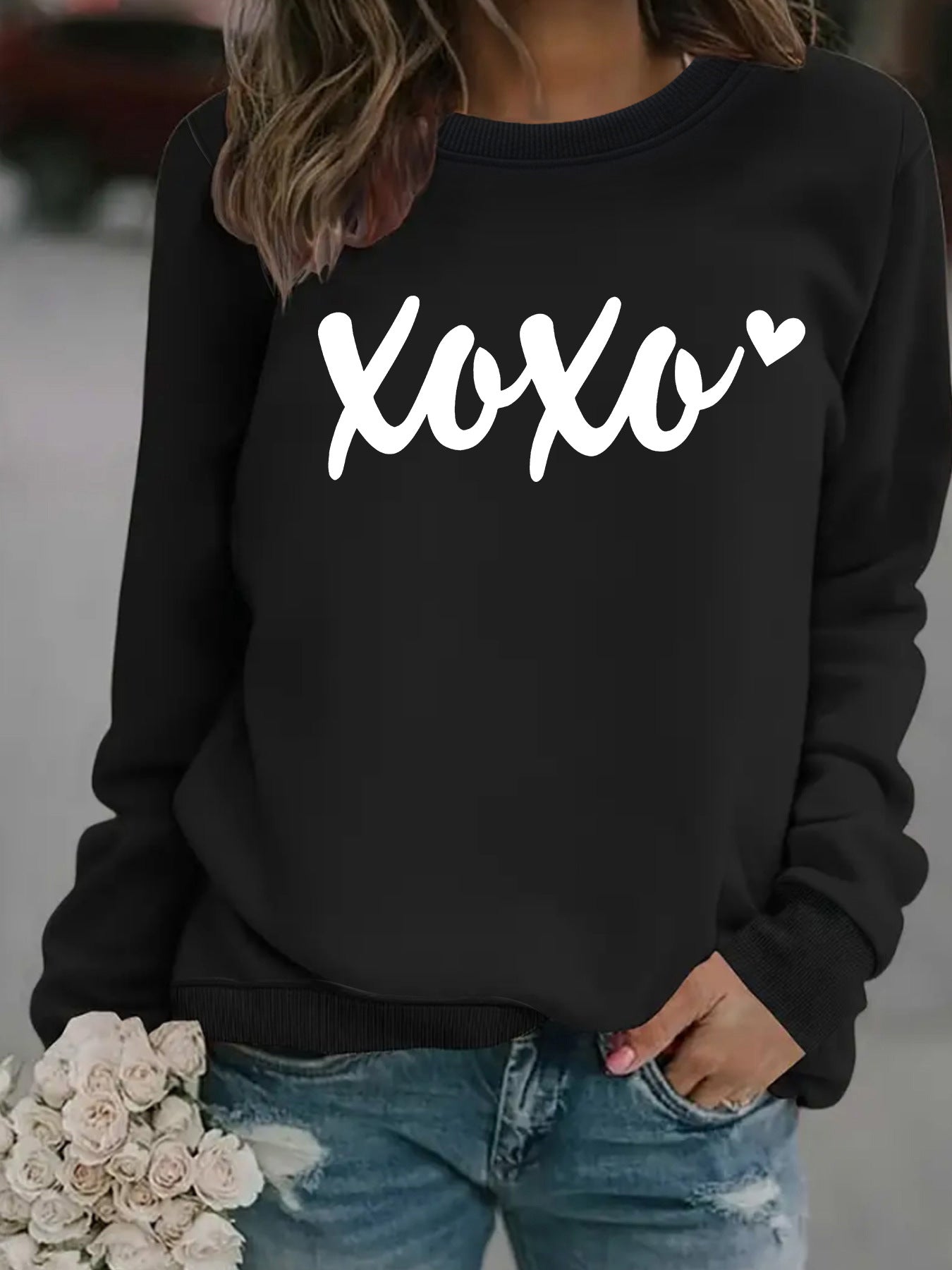 XoXo Round Neck Long Sleeve