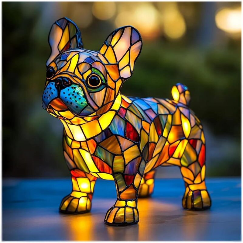 Animal Resin LED Lamp