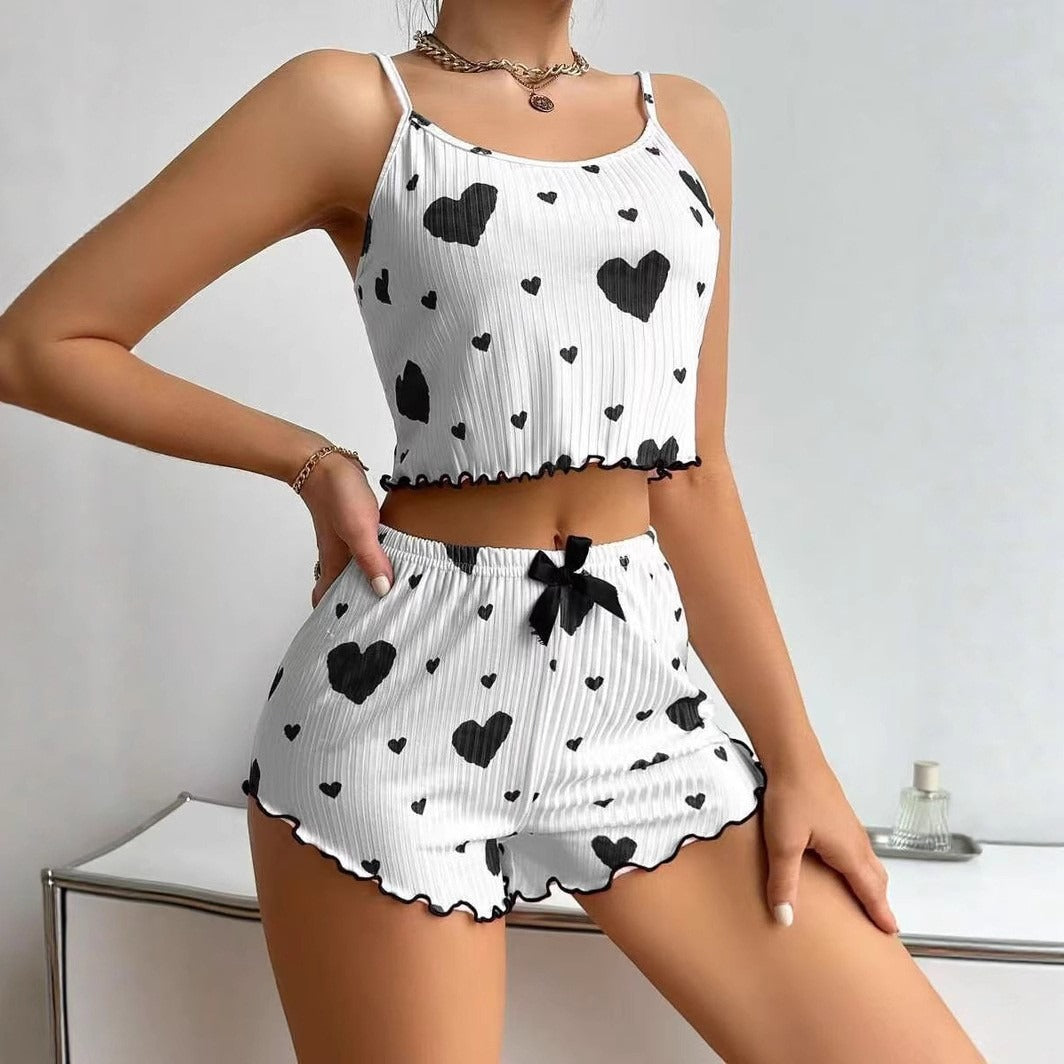 Women's Two Piece Love Pajamas