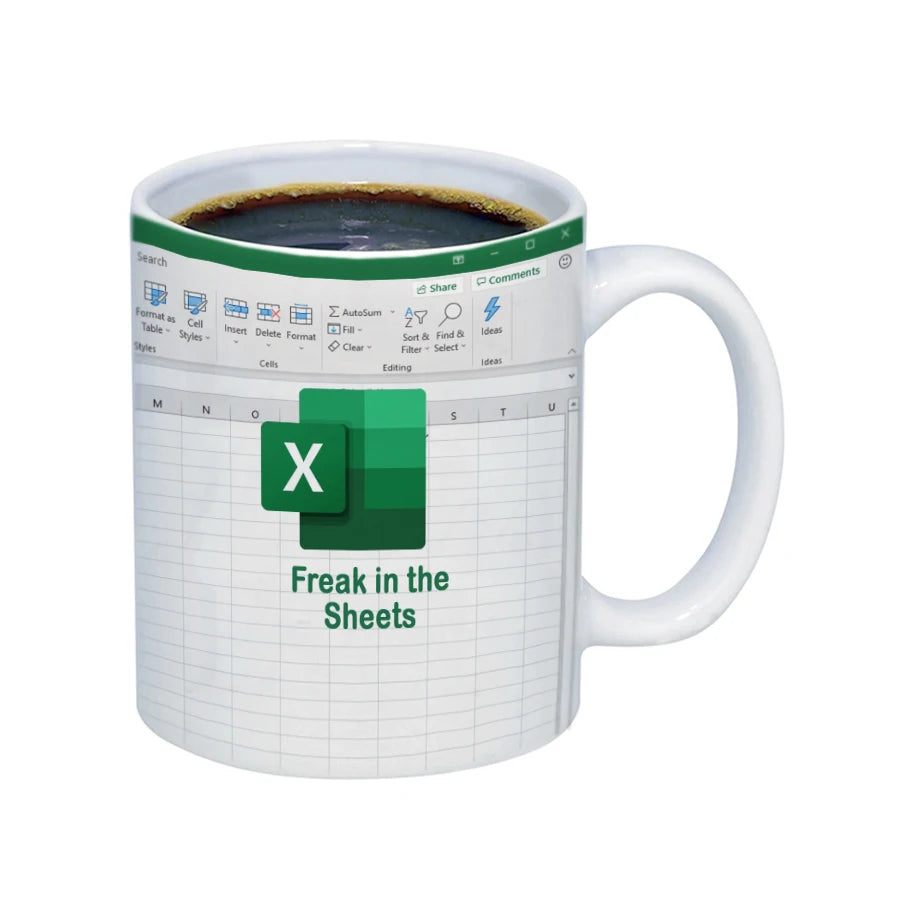 Freak in the Sheets Ceramic Coffee Mug