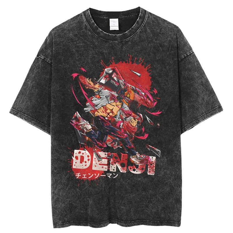 Chainsaw Man Anime Printed T-Shirt