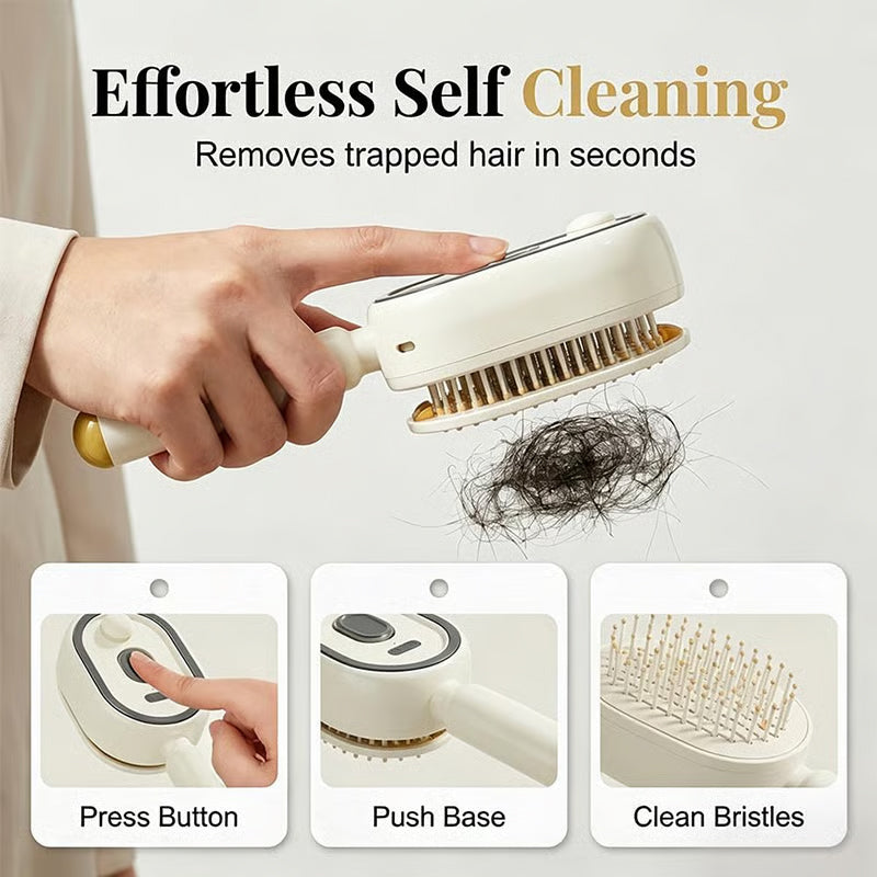 Ionic Electric Steam Hair Brush