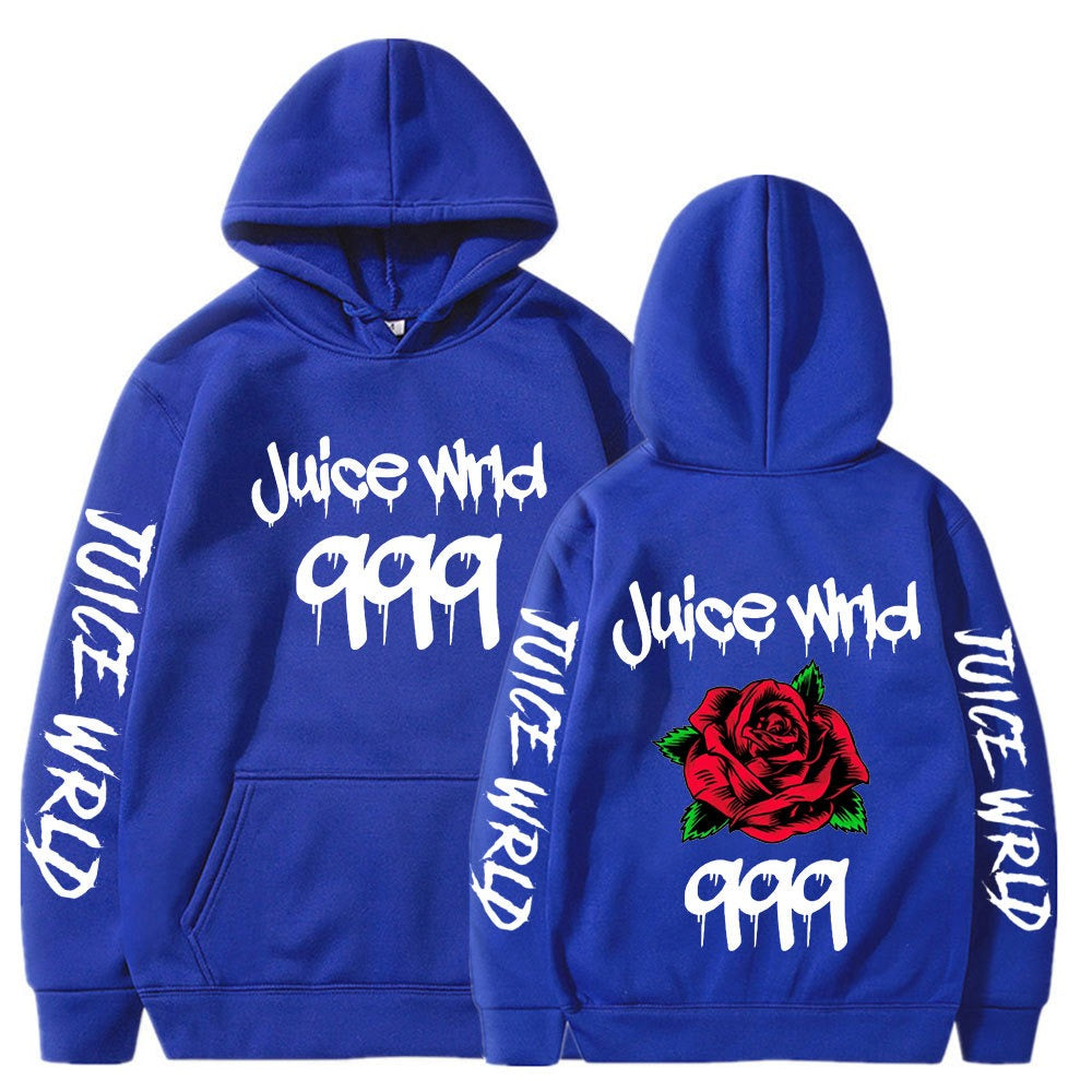 Juice Wrld Dark Wind Rose Hoodie