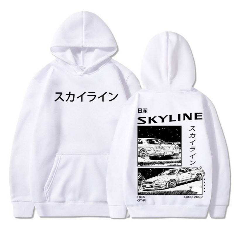 Initial D Anime AE86 Hoodie